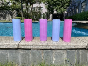 Thăng hoa 20/30 oz Skinny thép không gỉ Màu sắc thay đổi phích chai cách nhiệt bình chân không <span class=keywords><strong>Mug</strong></span> Skinny Tumbler - Product Image 4