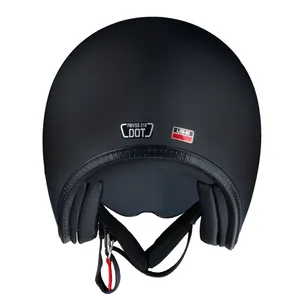 Mát Thiết kế mũ bảo hiểm xe máy moto Mũ bảo hiểm Visor lá chắn cho ABS sợi thủy tinh sợi carbon cổ điển Mũ bảo hiểm