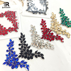 Вечернее платье ручной работы с 3D проволокой, флорой, 50 дизайнерских цветов, разноцветный хрустальный лиф, вручную сшитый 3D аппликация со стразами, патч-панели для - Product Image 5