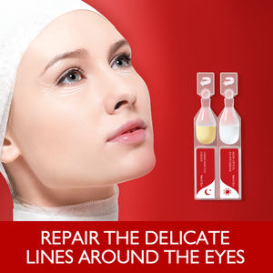 Suero para Ojos de Marca Privada, Cuidado de los Ojos, Péptidos Naturales, Colágeno, Retinol, Antienvejecimiento, Arrugas, Ojeras, Ampollas de Día y Noche - Product Image 4