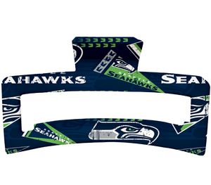 Pinza de Pelo con Diseño de Garra de los <span class=keywords><strong>Seattle</strong></span> Seahawks, Personalizada al por Mayor, de Alta Calidad, para Uso Diario, Accesorio Promocional para Fiestas y Celebraciones - Product Image 1