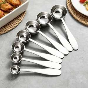 DF23 Water Drop Handle 2.5ML 304 Stainless Steel <b>Measuring</b> <b>Spoon</b> 2.5ML Multi-size Baking <b>Measuring</b> <b>Spoons</b> - Product Image 3