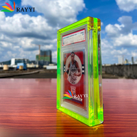 Étui magnétique en acrylique BGS pour cartes gradées PSA avec couvercle magnétique, protection UV à 99,9 %, étui de présentation pour cartes CGC Pokemoned