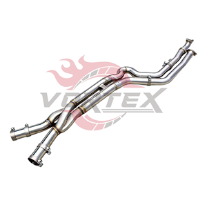 Escape de Competición Vortex para M3 M4 G80 G81 G82 G83 S58 3.0T, Acero Inoxidable 304 Pulido Espejo, Tubo Central de Longitud Igual, Tubo en X, Tubo en Z - Product Image 2