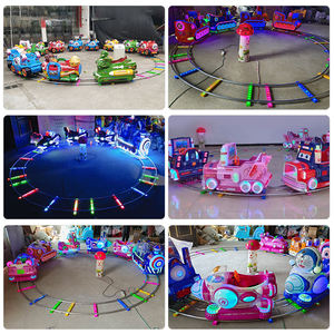 Aire de jeux pour enfants en plein air Meilleur équipement pour parc d'attractions Voies ferrées électriques Les trains sont vendus aux enfants - Product Image 4