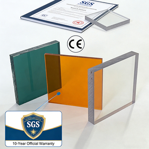 Plaques rigides modernes anti-UV, feuilles de polycarbonate transparentes pliables à froid pour toitures, pour entrepôts extérieurs et hôtels - Product Image 5
