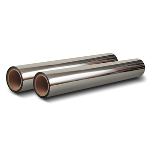 Double Corona perawatan Multi - Layer laminasi inti plastik logam Aluminium kemasan makanan rol <span class=keywords><strong>Film</strong></span> pelindung logam - Product Image 5