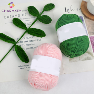 Fil de lait en <span class=keywords><strong>coton</strong></span> 80%/acrylique, vente en gros, bon marché, 50g, 20% <span class=keywords><strong>coton</strong></span> - Product Image 5