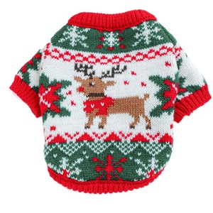 PETCIRCLE Pet Clothing, Dog and Cat Apparel, Warm Rudolph and Reindeer Sweaters - Product Image 5