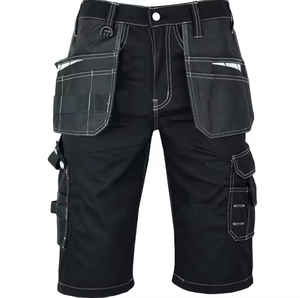 Short de travail utilitaire pour hommes Short cargo durable <span class=keywords><strong>à</strong></span> poches holster renforcées en Cordura avec poche multi-outils - Product Image 3