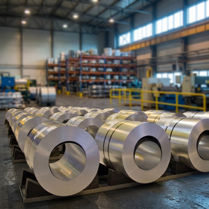 Industrial Aluminum Coil Metal Strip <b>Roll</b> for Construction Fabrication - Product Image 3