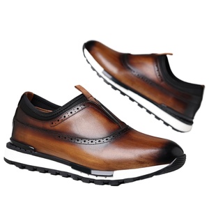 Men's Casual Lace-up Oxford <b>Shoes</b> Lightweight Fashion Wholesale for Wedding Business Office & Party PU Insole for Winter Autumn - Product Image 4
