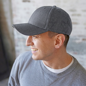 Gorra de Béisbol Gris de 6 Paneles, Color Sólido, Algodón, Ajustable, Personalizable, Unisex, Estilo Casual para las Cuatro Estaciones, Panel Frontal - Product Image 5