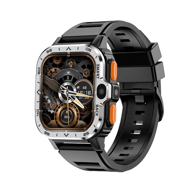 New PGD Watch 4GB+64GB Memory HD Dual Camera WiFi GPS Android Smart Watch 4G Sim Card