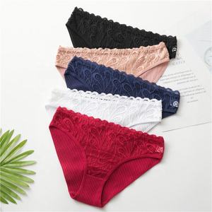 Braguitas de Encaje Baratas al por Mayor, Suaves y Cómodas, 95% Algodón, Bikini para <span class=keywords><strong>Chicas</strong></span> Jóvenes, Ropa Interior de Alta Calidad en Oferta - Product Image 2