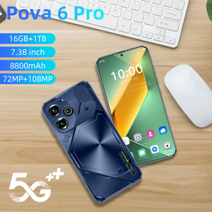 Teléfono Móvil POVA6 Pro 5G Original Clonado Desbloqueado al por Mayor, Android 14, CPU Deca Core, 16GB+1TB de Memoria, Pantalla HD - Product Image 4