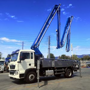 JIUHE Vente directe d'usine Meilleur prix Matériel de construction Pompe à béton de petite taille 25m 30m Camion pompe à béton - Product Image 6