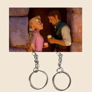 <span class=keywords><strong>Porte</strong></span>-clés mural pour couple, décoration d'intérieur, support de rangement pour clés de sac à dos, pendentif clé dessin animé Kawaii, cadeau pour les amoureux - Product Image 5