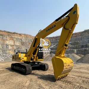Excavatrice d'occasion Komatsu PC350 avec moteur SAA6D114E pour la construction, capacité de la benne de 1,4 m³, CE EPA, puissance de 192 kW, PC300, PC360, PC395 - Product Image 1