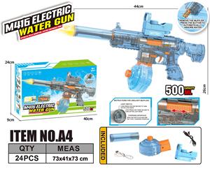 Pistolet à eau électrique puissant M416 pour <span class=keywords><strong>jeux</strong></span> de tir, jouet d'été d'extérieur pour enfants - Product Image 2