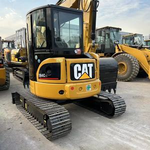 Cat304ccr sử dụng máy xúc 4ton mini CAT mô hình máy xúc Sâu Bướm theo dõi giờ thấp mini theo dõi máy xúc - Product Image 1