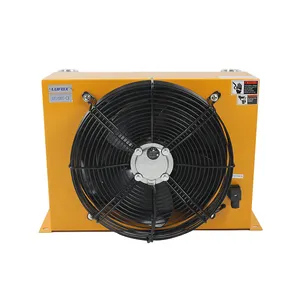 AH1490T-CA China Heat Exchanger Manufacturer Air Cooled Oil Cooler For Hydraulic Power Pack Unit