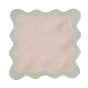 Servilleta de lino francés orgánico 100% hecha a mano de fábrica con <span class=keywords><strong>dobladillo</strong></span> bordado <span class=keywords><strong>para</strong></span> bodas - Product Image 2