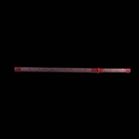Étui à épée fait main 1065CS rouge bordeaux à texture subtile, simple, de collection, style antique chinois