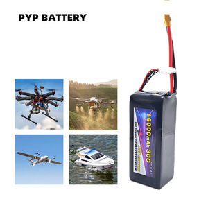 Pyp 6S 22.2V 16000mAh 30C flipxt90 điều khiển từ xa máy bay trực thăng <span class=keywords><strong>RC</strong></span> Mô hình bảo vệ thực vật máy với Lithium Ion Battery Pack - Product Image 3