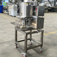 Machine industrielle de formage de galettes de hamburgers en acier inoxydable pour la transformation du bœuf et du poulet