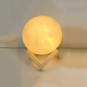 Lampes LED 3D en forme <span class=keywords><strong>de</strong></span> <span class=keywords><strong>lune</strong></span>, <span class=keywords><strong>lampe</strong></span> LED sans fil, <span class=keywords><strong>lampe</strong></span> <span class=keywords><strong>de</strong></span> nuit 3D en forme <span class=keywords><strong>de</strong></span> <span class=keywords><strong>lune</strong></span>, <span class=keywords><strong>lampe</strong></span> LOGO, veilleuse, veilleuses personnalisées, décoration <span class=keywords><strong>de</strong></span> nuit pour la maison - Product Image 2