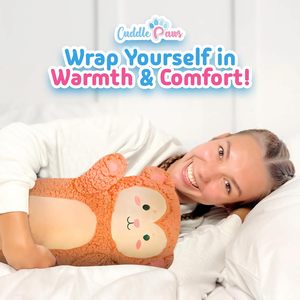Cuddle Paws Soft Cotton Monkey Plush <b>Body</b> <b>Pillow</b> Long Stuffed Animal Hugging Toy for Kids and Girls - Product Image 6