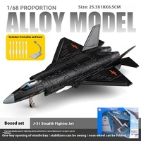 Avion de chasse J-15 en métal moulé sous pression, modèle réduit à rétrofriction, jouet en alliage pour enfants