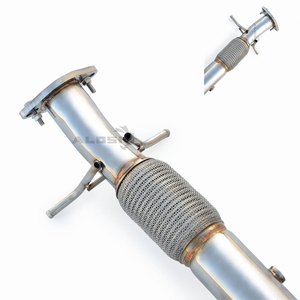 Convertidor Catalítico de Alto Flujo Cuski con Tubo de Bajada para Volvo <span class=keywords><strong>XC40</strong></span> <span class=keywords><strong>T4</strong></span> T5 2.0T 2018-2022, Mejora de Rendimiento en Acero Inoxidable - Product Image 2