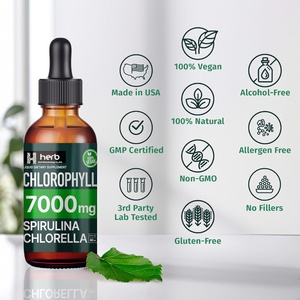 Gotas de Clorofila Orgánica OEM/ODM, Extracto de Clorofila Vegana para el Apoyo de la Salud Inmunológica - Product Image 5