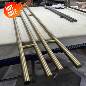 Poignée de porte extra longue sur mesure de haute qualité en titane, pour hôtels de luxe, cafés, villas, quincaillerie extérieure - Product Image 4