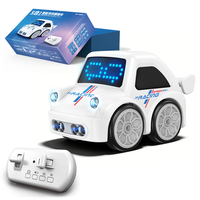 Voiture RC intelligente 5 en 1 à induction, suiveur de ligne, évitement d'obstacles, détection gestuelle, mini voiture télécommandée 20M pour enfants de 8 ans et plus
