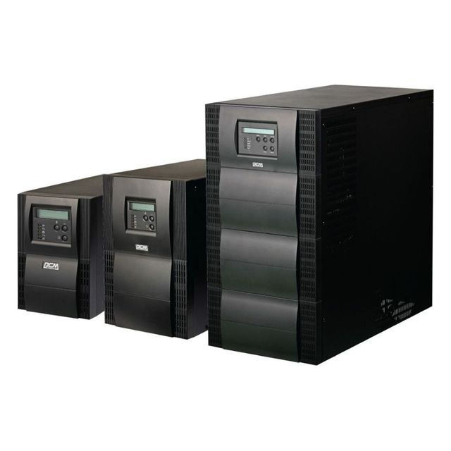 POWERCOM Vanguard II 1500VA Single Phase Online UPS with Lead Acid Battery Pure Sine Wave 0ms Transfer Time