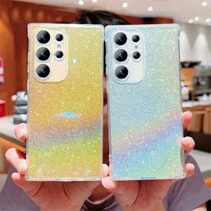 Étui de téléphone antichoc avec paillettes scintillantes arc-en-ciel laser pour Samsung S26 S25 S24 S23 Ultra S22 S21 Plus FE A14 A54 A34 <span class=keywords><strong>A13</strong></span> A23 <span class=keywords><strong>A53</strong></span> - Product Image 1