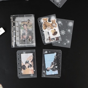 Zipless Tiền Mặt Phong Bì M5 Chất Kết Dính Túi Frost PP Kế Hoạch Chèn Tấm Bảo Vệ Cho 5 Vòng Chất Kết Dính Tổ Chức Phụ Kiện - Product Image 1