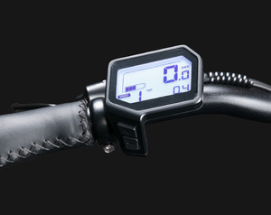 Vélo électrique pliable léger de 22 kg avec cadre à enjambement, batterie intégrée 36V10A, fourche à suspension, 7 vitesses, facile à transporter et à ranger - Product Image 6