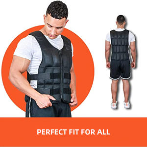 MKAS Calistenia Ajustable 20 <span class=keywords><strong>kg</strong></span> para La Construcción <span class=keywords><strong>de</strong></span> Músculos y Entrenamiento <span class=keywords><strong>de</strong></span> Fuerza Correr Mujeres Hombres Fitness Entrenamiento <span class=keywords><strong>Chaleco</strong></span> <span class=keywords><strong>de</strong></span> <span class=keywords><strong>Peso</strong></span> - Product Image 2