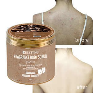 Crema Exfoliante Hidratante y Blanqueadora para Piel Grasa y Frescura Durante Todo el Día, Crema Facial y Corporal con Aroma a Café - Product Image 2