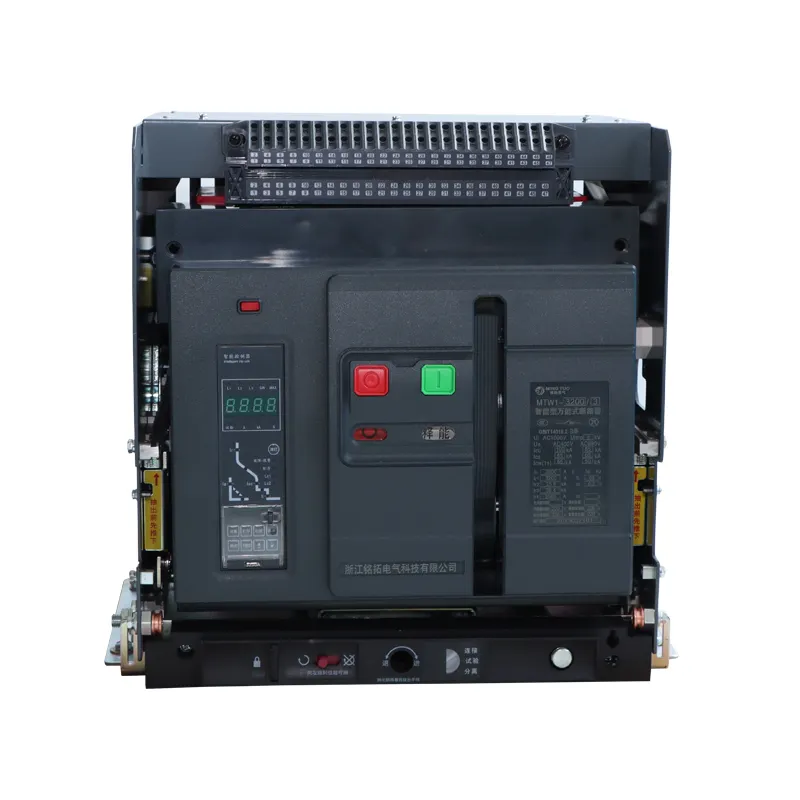 Drawer type air circuit breaker MTW1-6300 3P/4P 4000A 5000A 6300A ACB and motor overload and short circuit protection