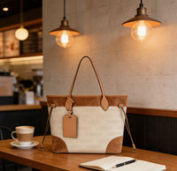 Sac fourre-tout de luxe pour femme 2025, grand sac à main en cuir avec monogramme, sac à bandoulière tendance pour le travail