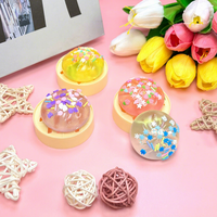 Nouveaux jouets anti-stress en forme de petits pains en cristal simulé, vente en gros, jouets 3D en caoutchouc souple de haute qualité pour soulager l'anxiété, jouets à rebond lent
