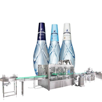 Logiciel industriel entièrement automatique, bouteille de boissons, minéraux, plante d'eau