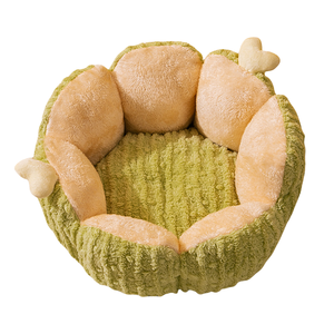 Cama de Felpa Lujosa y Esponjosa <span class=keywords><strong>para</strong></span> <span class=keywords><strong>Gatos</strong></span>, Ecológica, Cálida y Suave, Tamaño Gatito, con Diseño a Cuadros - Product Image 4