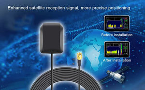 เสาอากาศนำทาง GPS 1575.42MHz กันน้ำ เสาอากาศนำทาง GPS แบบแอคทีฟสำหรับติดตามยานพาหนะ รถยนต์ รถบรรทุก - Product Image 4