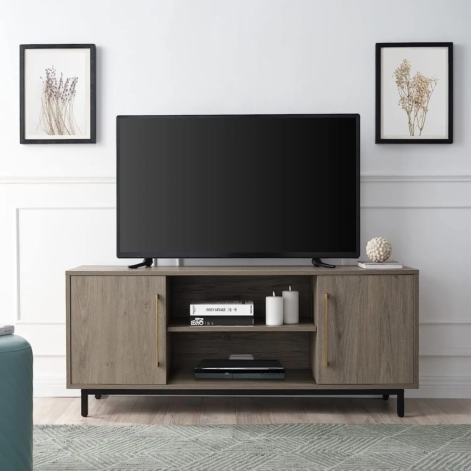 Livingrルーム家具中国供給長方形MDFボードテーブルコーナー木製キャビネットTVスタンド